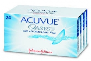 ACUVUE OASYS with HYDRACLEAR 24 шт (акувью оэзис уиз гидроклиар)